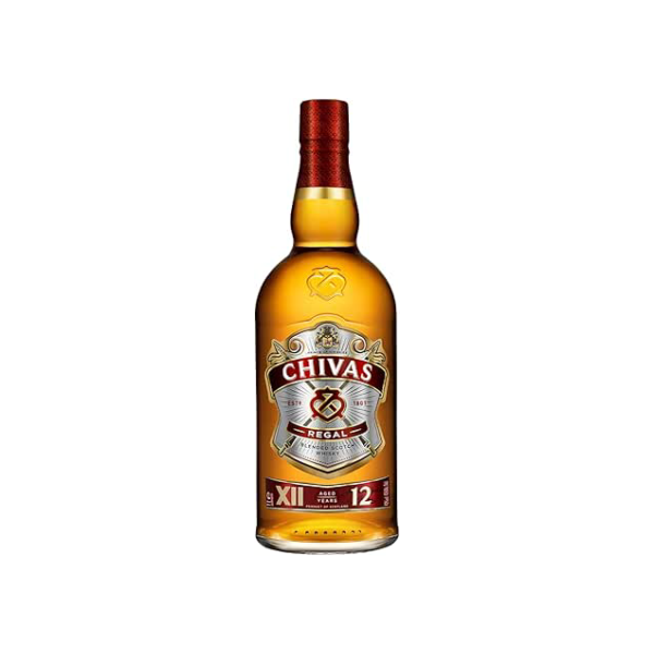 Whisky Chivas Regal 12 anos Blended Escocês - 1 litro