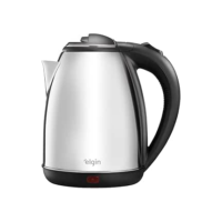 Chaleira elétrica Inox Elgin em Inox Sem fio 1,8 Litros 220V