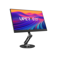 Suporte para monitor UPERFECT UStand Suporte VESA para tela de 12"-22 polegadas Suporte para monitor independente com rotação de 360° Suporte ajustável em altura e vários ângulos Suporte para tablet Mesa