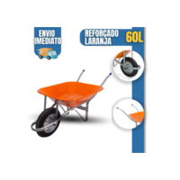 Carrinho de Mão Galvanizado Quadrado com Caçamba 50 Litros - Universo