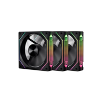 Kit Ventoinhas Pichau Ventus Nx Reverse, Argb, 3x120mm Preto