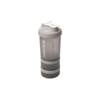 LYOR - Coqueleira shaker 3 em 1 - Performance Cinza 650ml