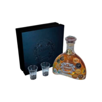 Kit Cachaça Cabaré Extra Premium 700ml Envelhecida 15 Anos
