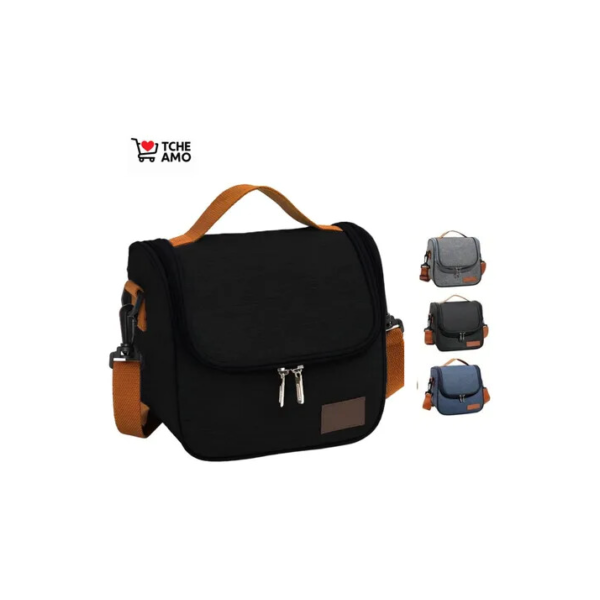 Bolsa Isotérmica Térmica Lancheira Marmita Sacola Para Academia Trabalho Escola E Passeios Alça Removivel Tche Amo
