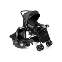 Cosco Kids, Travel System Reverse, Preto Rajado