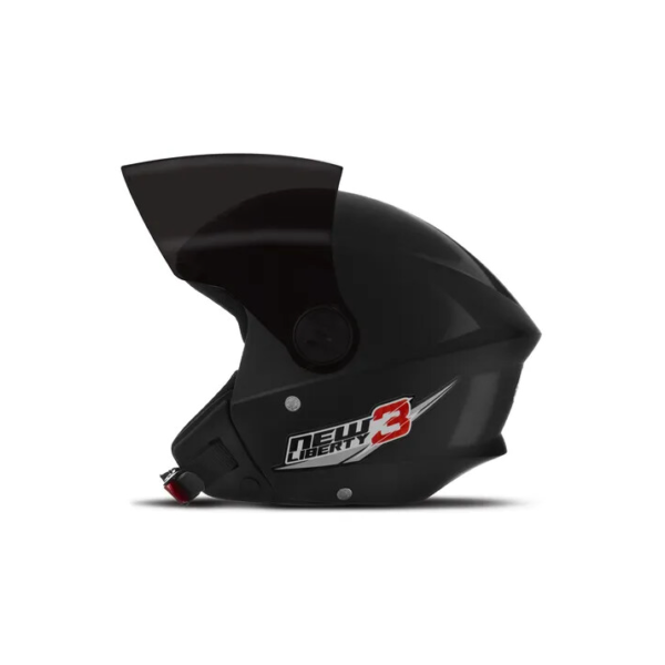 Capacete Aberto Pro Tork New Liberty Three Vis. Fumê
