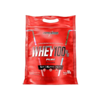 Integralmedica Whey 100% Pure 900G Pouch - Morango
