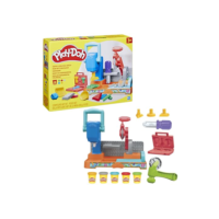 Play-Doh, Massinha de Modelar Infantil, Mesa de Ferramentas Coloridas - Conjunto de Brinquedo com Acessórios e 5 Potes - A partir de 3 Anos