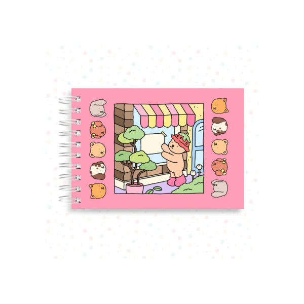 Melhor Livro De Colorido Goods Ursinho Capa Dura 50 Páginas