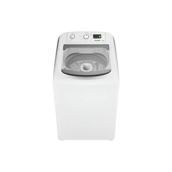 Máquina De Lavar Branca Consul 12kg Com Dosagem Econômica E