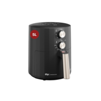 WAP Fritadeira Elétrica Air Fryer GRAND FAMILY 5 Litros, Temperatura Ajustável, Revestimento Antiaderente, 1500W 127V