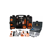 Kit Jogo De Ferramentas Completo C/ Soquetes E Chaves The Black Tools