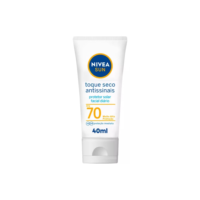 Nivea Sun Protetor Solar Facial Seco Antissinais Fps70 40ml