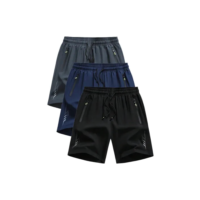 Kit 3 Shorts Fitness Secagem Rápida Basquete/corrida