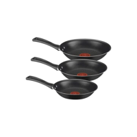 Kit de Frigideiras Antiaderentes Rochedo Limpa Fácil 18cm, 22cm e 24cm