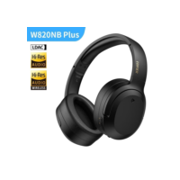 Novo! W820NB Plus Fones de ouvido sem fio com cancelamento de ruído 43dB ANC Hi-Res LDAC Codec 49 horas de reprodução Over-Ear Bluetooth Headset