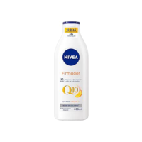 NIVEA Loção Hidratante Firmador Q10 + Vitamina C Todos os Tipos de Pele 400ml - Sua pele com mais firmeza e mais elasticidade em 10 dias, ainda hidratada e cheia de brilho, livre de flacidez