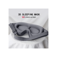 3d máscara de sono venda dormir ajuda máscara de olho macio memória espuma máscara facial sombra 99% bloquekout luz slaapmasker olho capa remendo
