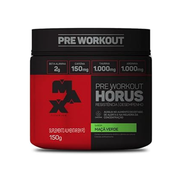 Hórus Pre Workout - 150g Maça Verde - Max Titanium