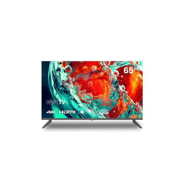 Smart TV HQ 65" 4K tela sem bordas  Sistema Android design Slim HQS65NKHM