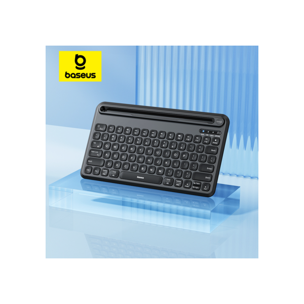 Baseus-mini teclado portátil sem fio, bluetooth 5.1, modo 3, para ipad, laptop, tablet, pc, telefone, chave 78