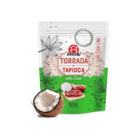 OKOSHI - Torrada de Tapioca com Coco - Snacks Saudáveis de Baixas Calorias, Lanches Fit para a Dieta - Vegano, Sem Açúcar, Sem Glúten, Sem Lactose, Sem Gordura Trans, Kosher - 75g
