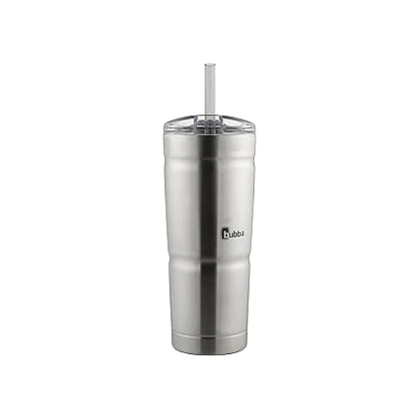 Copo térmico Bubba Envy S, com tampa e canudo, aço inoxidável, 709 ml