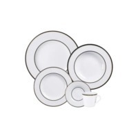 Aparelho De Jantar Tramontina Sienna Em Porcelana 20 Peças