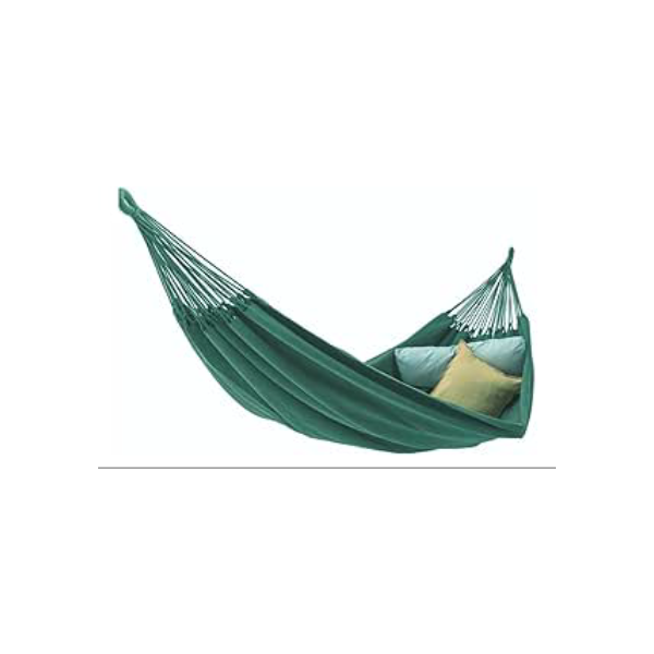 Rede de Dormir Casal Reforçada Algodão (Verde)