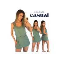 Conjunto Feminino Social Premium - Tecido Sedinha Grossa