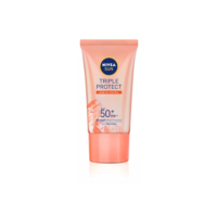 NIVEA SUN Protetor Solar Facial Tripla Proteção Loção Antiacne FPS 50 40ml