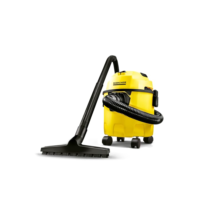 Kärcher Aspirador WDL 1 3 em 1 - Aspira Pó e Água + Função Soprador. Compacto e Portátil - Com alcance de 7,5 metros. Potência de 1500W 220v