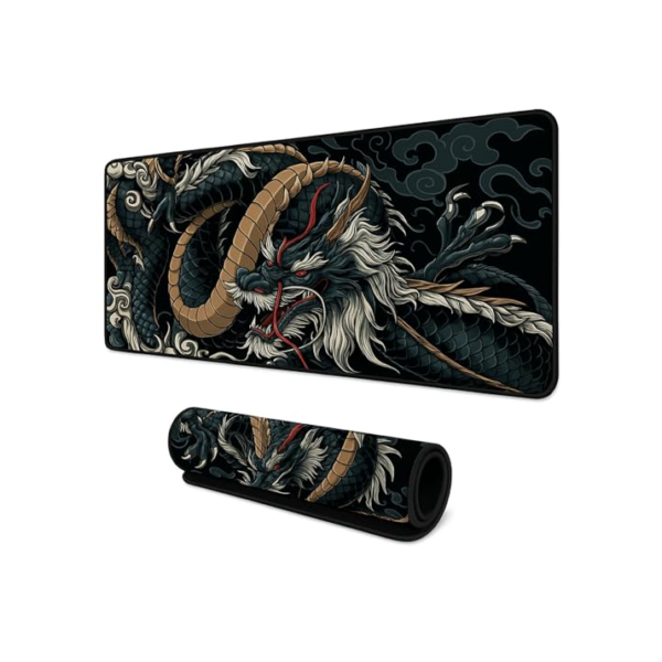 Mouse Pad Gamer Extra Grande 700x350mm Mousepad Gamer - Superfície Ultralisa, Base Antiderrapante, Bordas Costuradas - Gamers e Trabalho | Mousepad Grande