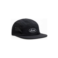 Boné Five Panel Preto Refletivo Dust Strapback Esportivo Desenho Do Tecido Lisa Tamanho Un