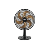 Ventilador De Mesa 40cm Turbo Preto/bronze Ventimais Material Das Pás Plástico Quantidade De Pás 6 Cor Das Pás Bronze Cor Da Estrutura Preto Diâmetro 40 Cm Frequência 60 Voltagem