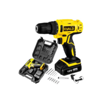 Parafusadeira Furadeira 12v Bivolt Pfe-12ev Maleta Kit Evald