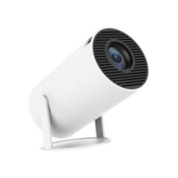 Projetor Multimídia Portátil T5, Projetor Led Espelhamento Celular 2500 Lúmens, Projetores de Vídeo 1080P Full HD LED