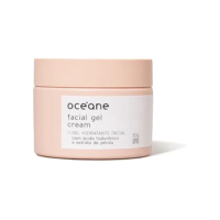 Océane Gel Hidratante Facial com Extrato de Pérola - Facial Gel Cream 50g