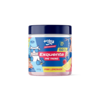 +Mu Pré Treino Exquenta Sabor Pink Lemonade - 500g