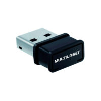 USB Adaptador Wi-Fi Multilaser RE035 - Nano - 150Mbps - MU-MIMO