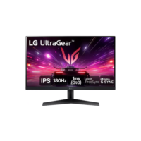 LG UltraGear 24GS60F-B monitor gamer Full HD 180Hz 1ms color Preto