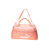 Bolsa Esportiva Feminina Phase Small Sports Com Um Bolso Lateral Em Mesh cor rosa Puma
