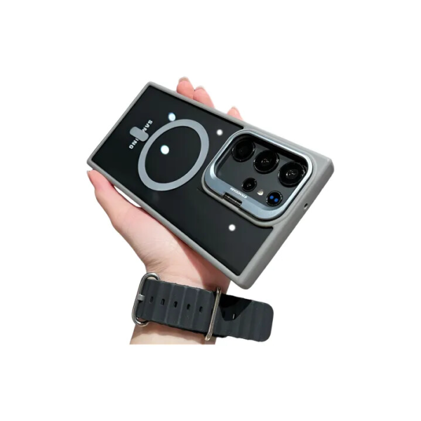 Capa Protetora Magnética Samsung Com Suporte De Moldura