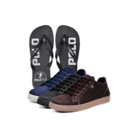 Kit 3 Pares De Tênis Polofran Masculino Casual +chinelo