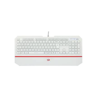 Teclado Gamer Membrana Redragon Karura 2 Branco (ABNT2 / Perfil Baixo)
