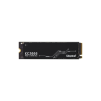 SSD Kingston KC3000, 1TB, M.2 2280, PCIe 4.0 x4, NVMe, Leitura: 7000 MB/s, Gravação: 6000 MB/s, Preto - SKC3000S/1024G