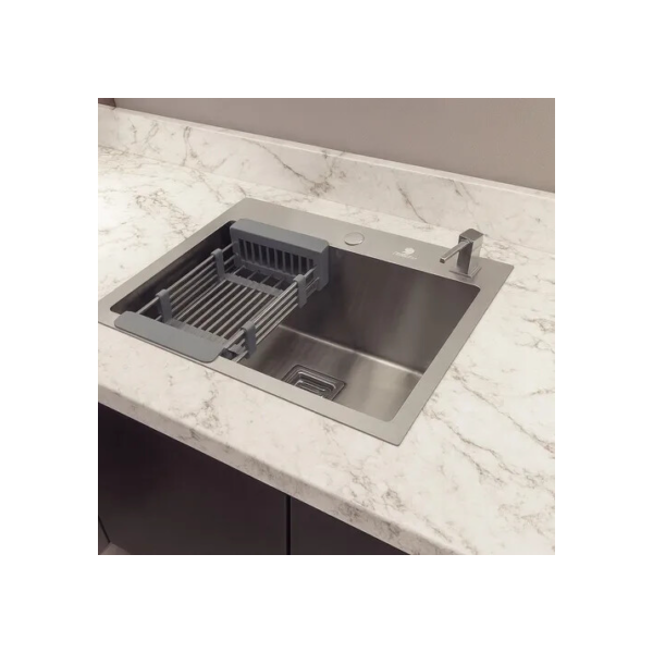 Cuba Gourmet Quadrada Aço Inox 304 Escovada 60x40cm Acessórios Stillus Home