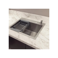Cuba Gourmet Quadrada Aço Inox 304 Escovada 60x40cm Acessórios Stillus Home