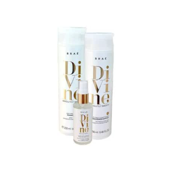 Braé Divine Kit Shampoo, Condicionador E Mascara, BRAÉ
