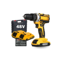 Parafusadeira Furadeira Impacto Profissional 48v 2 Baterias
